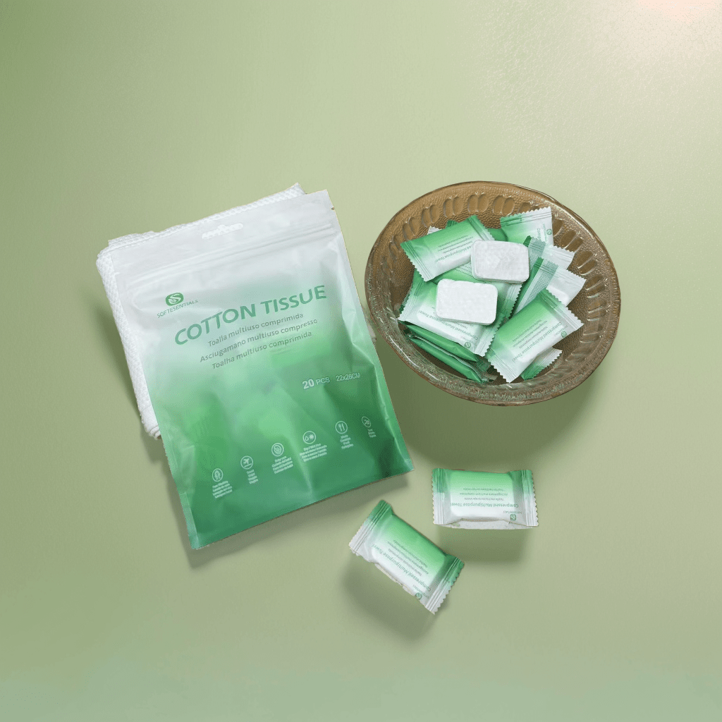 Toalla multiuso comprimida - SOFTESENTIALS